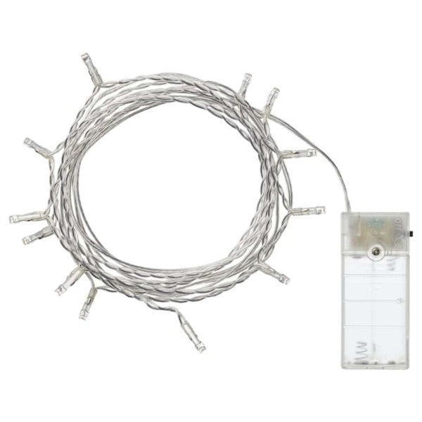 IKEA LED lighting chain 40 lights, battery-operated with LED bulb GX53, 1000 lm.