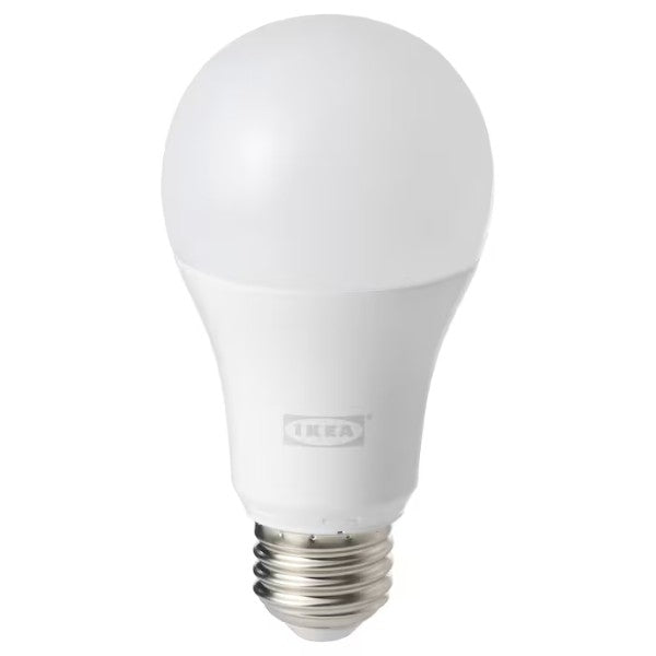 IKEA TRÅDFRI LED bulb E27 1000 lumen, wireless dimmable white spectrum/globe opal white