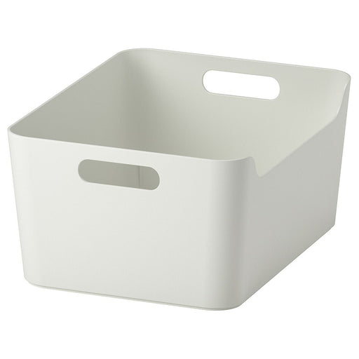 White IKEA UPPDATERA box, 34x24 cm, ideal for home organization