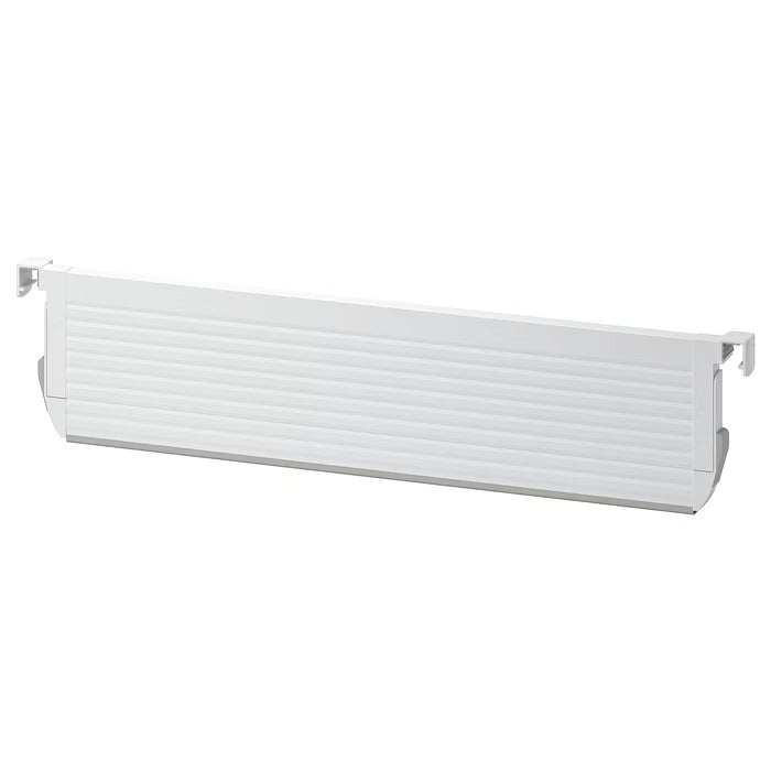 IKEA UPPDATERA white plastic adjustable drawer divider, 60cm frame width #90486417