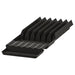 IKEA UPPDATERA knife rack anthracite angular drawer insert holds 8 knives recycled plastic #50486419
