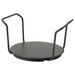 IKEA UPPDATERA anthracite plate holder with plates stacked inside #704.864.23