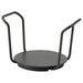  IKEA UPPDATERA plate holder anthracite with adjustable dividers and handles, standalone product view #90486422