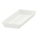 IKEA UPPDATERA white utensil tray polypropylene plastic rectangular drawer organiser 20x50 cm #80486413