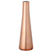 IKEA UPPGJORD vase copper colour 21cm tapered glass handcrafted mouth-blown standalone view #10447726