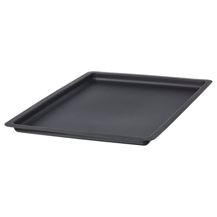 IKEA UPPSNOFSAD Storage Box with lid Black 35x25x14cm — 9L | Stackable Plastic Organiser