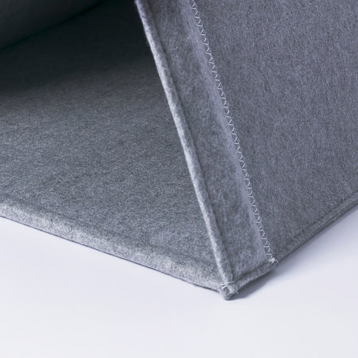 IKEA UTSÅDD Cat House — Grey Felt | Cosy Tent Bed for Indoor Cats