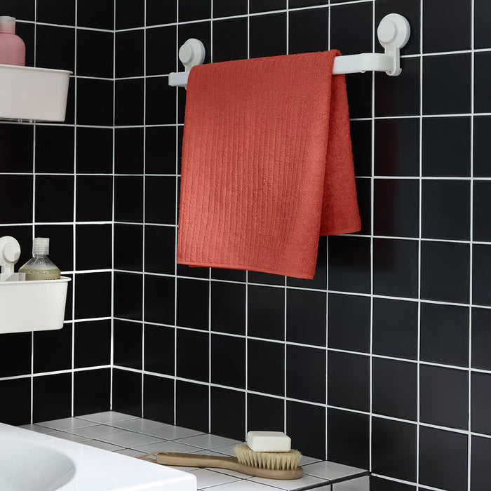 IKEA VÅGSJÖN Bath towel, orange-red, 70x140 cm (28x55 ")