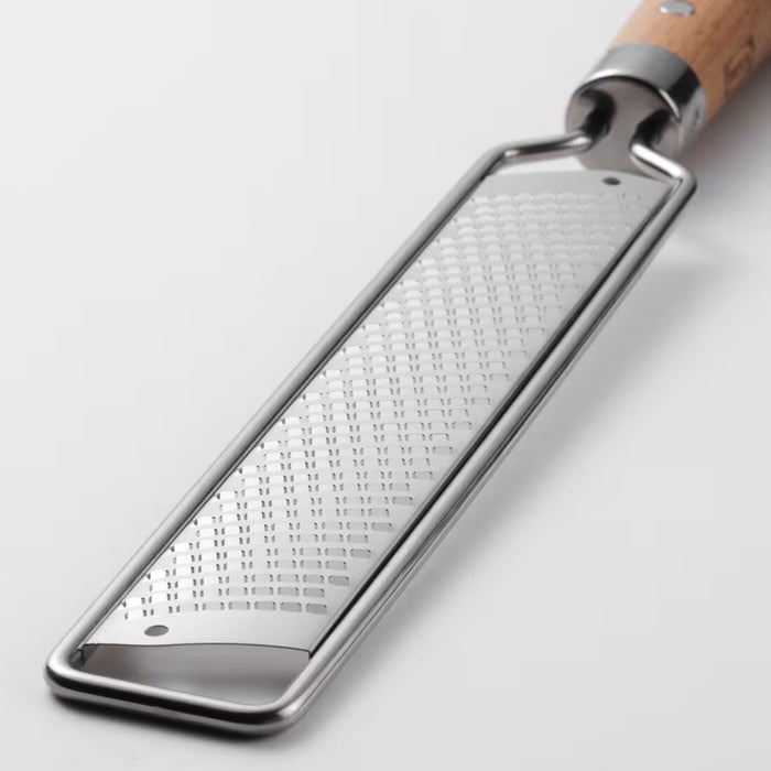 Elegant IKEA VARDAGEN zester, stainless steel and beech, 33 cm, ready for zesting and grating tasks
70581482