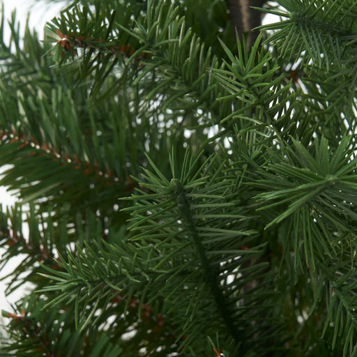 Close-up of IKEA VINTERFINT artificial Christmas tree lush green lifelike needle detailing