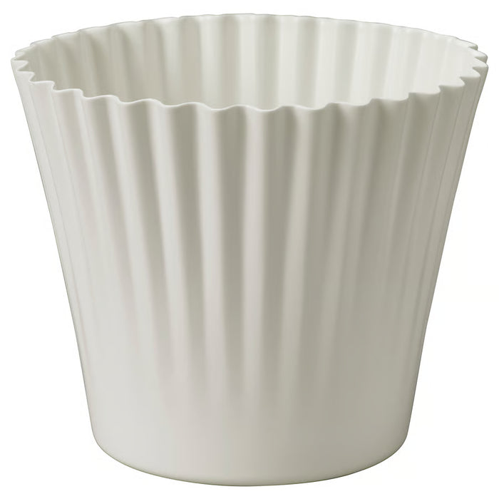 IKEA VINTERFINT Plant pot, white, 9 cm (3 ½ ")