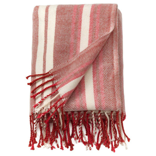 Cozy and decorative IKEA VINTERFINT red throw, perfect for any modern home-