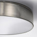 Close-up of the Nickel-Plated Finish on the IKEA VIRRMO LED Ceiling Lamp-90455661