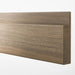 "Close-up of IKEA VOXTORP walnut drawer front, size 80x10 cm, featuring a smooth surface and wood-like texture."
-20327422
