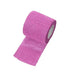 A large pet elastic bandage, unrolled and ready for use in pet first aid and support.