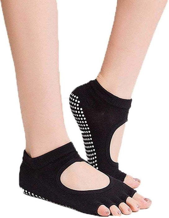 Digital Shoppy Anti-Slip Massage Foot Care Tool Yoga Health Silicone Gel Socks Orthopedic for Women--FREE SHIPPING - digitalshoppy.in