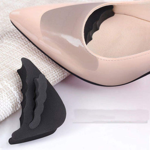 Digital Shoppy 1 Pair Women High Heel Half Forefoot Insert Toe Plug Cushion Pain Relief Prot0ector Big Shoes Toe Front Filler Adjustment Pads--FREE SHIPPING - digitalshoppy.in