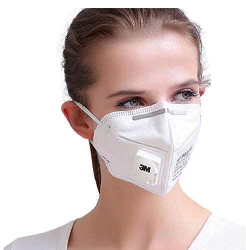 Digital Shoppy 9001V PM2.5 KN90 Anti Pollution Mask Elastic Ear band Particulate Respirator Dust Mask with Cool Flow Valve Breathable Mask - digitalshoppy.in