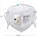 The comfortable design of the 3M 9001V Particulate Respirator Mask, ideal for extended wear.