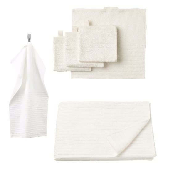 DIMFORSEN Washcloth, white, 12x12 - IKEA