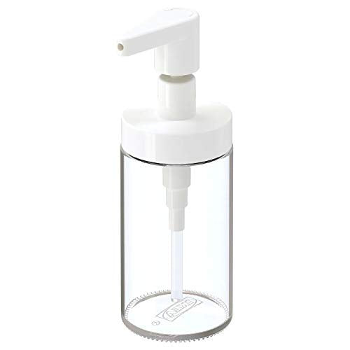 Sophisticated and refined soap dispenser with a crystal clear glass body  70322304