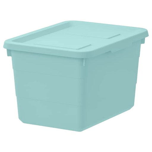 Digital Shoppy IKEA Storage Box with lid, Light blue 204.020.15