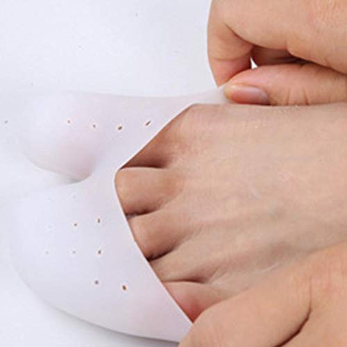 Digital Shoppy Soft Pads Protectors for Pointe Ballet Shoes Silicone Gel Pointe Toe Cap Cover for foot care X0012Z26SJ gel blood circulation online price