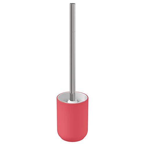 An elegant stoneware toilet brush for bathroom cleaning from IKEA 80444814 00444808