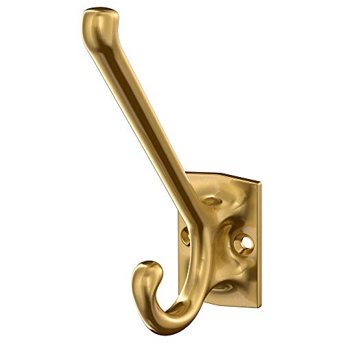 Brass-colored hook from IKEA for hanging items  60362263 