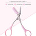 Digital Shoppy Eyebrow Trimmer Scissors With Comb And Eyebrow Razors Pack of 3