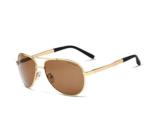 VEITHDIA Brand Men's Pilot Polarized Sunglasses Men Sun Glasses Alloy Frame Driving Glasses Shades 1306 | Digital Shoppy