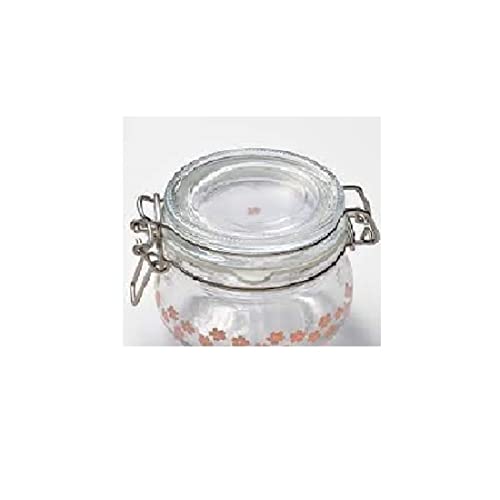  IKEA IKEA glass jar with printed lid, designed for both practicality and style. Perfect for storing and organizing small essentials.  20486331