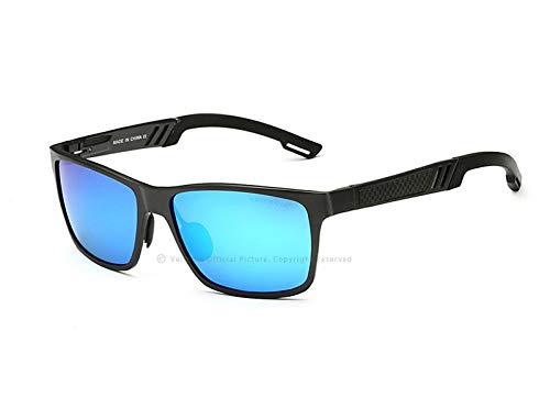 Digital Shoppy Men's Aluminum Polarized Mirror Square Goggle Eye wear Sun Glasses Accessories for Men/Female Sunglasses 6560  6560 blue clear protect light damage online price