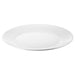 Round glass plate with plain surface from IKEA