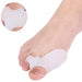 Digital Shoppy New 7pcs/set Soft Bunion Protector Toe Straightener Toe Separating Silicone Toe Separators Thumb Feet Care Foot Pain Easese