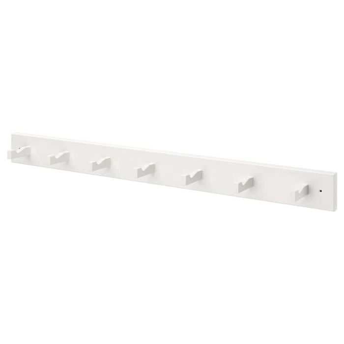 Digital Shoppy IKEA Rack with 7 Hooks, White