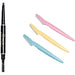 Digital Shoppy Lameila Natural Long Lasting Waterproof Eyebrow Pencil (04 Light Coffee) And Eyebrow Razor Pack of 3