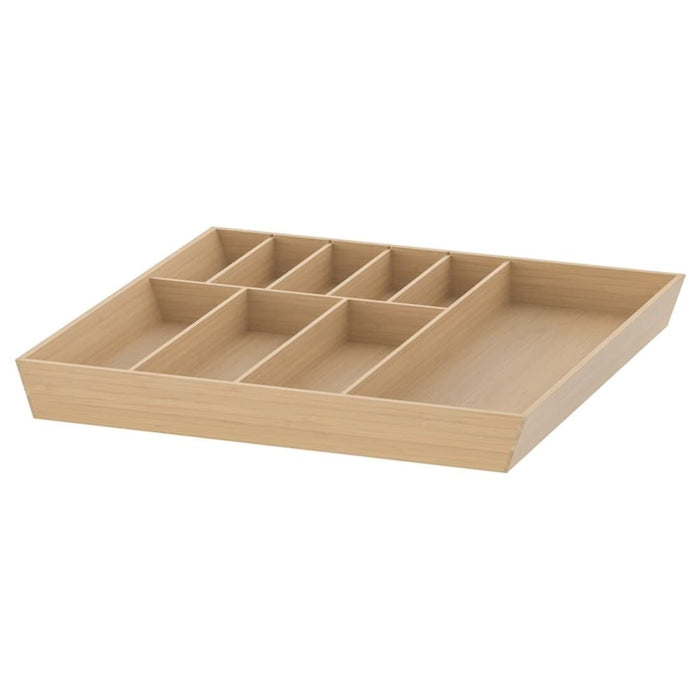 IKEA Light Bamboo Cutlery Tray - convenient and functional utensil holder for easy access to cutlery and utensils.