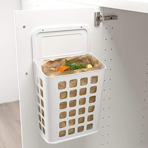 Stylish waste bin in a modern kitchen 60182238