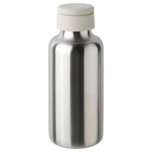 Digital Shoppy IKEA Water Bottle, Stainless Steel/Beige, 0.5 l 90497213