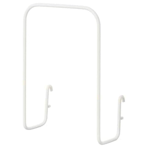 A white letter holder hanging on an IKEA pegboard. 70320814