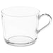 Digital Shoppy IKEA Mug, Clear Glass, 24 cl (8 oz)