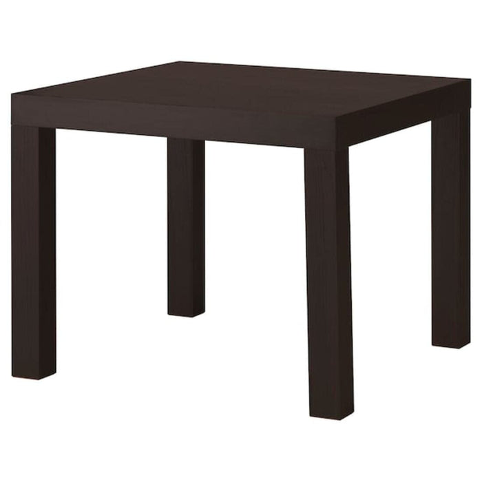 Brown-black square IKEA LACK side table for a classic look  80352927       