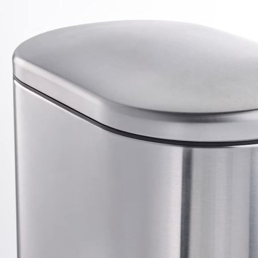 IKEA pedal bin with a hand pressing the pedal: "Effortless waste disposal with the easy-to-use IKEA pedal bin.