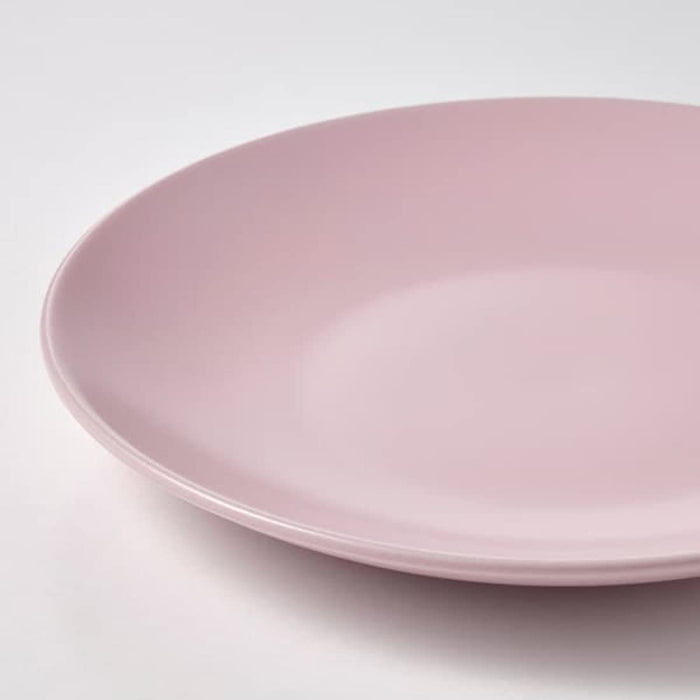 IKEA FÄRGKLAR Side Plate, matt Light Pink , 20 cm - pack of 4plate dinner plate and snacks plates set lunch plate dinner plate and snacks plates side plate digital shoppy 60478211
