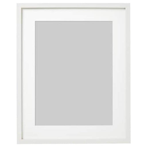 White IKEA picture frame, 40x50 cm, with a subtle and elegant design 00378460