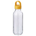 Digital Shoppy IKEA Water bottle, clear glass/yellow 0.5 l. 80497223