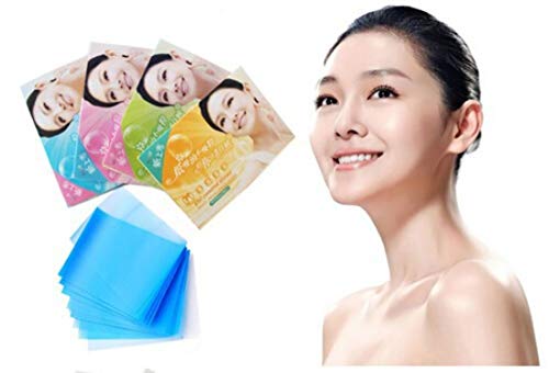 Aloe Vera Absorption Film Tissue pack with 50 sheets for makeup blotting and oil control.