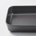 Digital Shoppy IKEA Oven/Serving Dish Set of 2, serving dish online, serving dish price, serving dish for dining , serving dish with lid Dark Grey 80464430