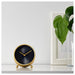 IKEA Brass Table Clock, 11 cm - digitalshoppy.in